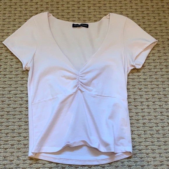 Brandy Melville Tops - Brandy Pink VNeck